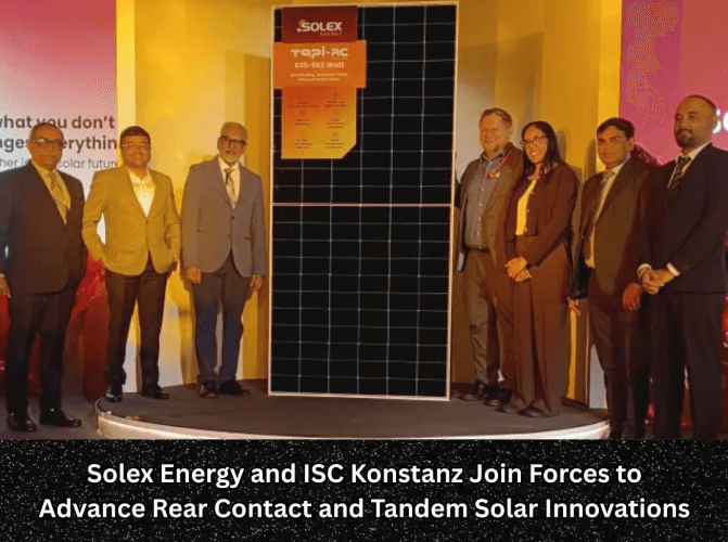 Solex Energy MoU with Germany’s ISC Konstanz - सोलेक्स एनर्जी और जर्मनी की आईएससी कॉन्स्टैंज के बीच MoU